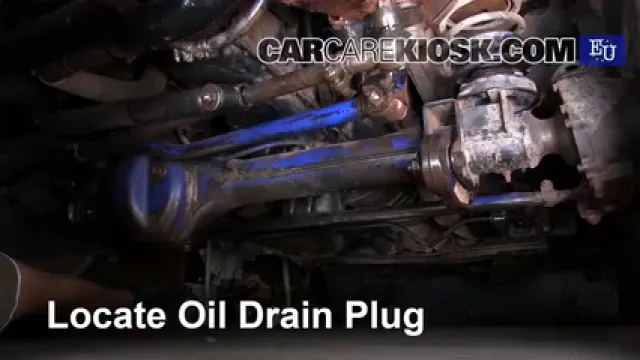 1993 Nissan Patrol LX 2.8L 6 Cyl. Turbo Diesel Aceite Cambiar aceite y filtro de aceite